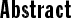 abstract